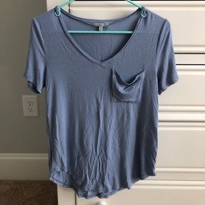 Purple flowy v-neck!!